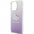 Чехол Hello Kitty PC/TPU Kitty Head Hard для iPhone 15 Pro Max, цвет Фиолетовый градиент (HKHCP15XHDGKEU)