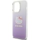 Чехол Hello Kitty PC/TPU Kitty Head Hard для iPhone 15 Pro Max, цвет Фиолетовый градиент (HKHCP15XHDGKEU)