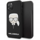 Чехол Karl Lagerfeld PU Leather Iconic Karl Hard Glitter для iPhone 11 Pro, цвет Черный (KLHCN58GLBK)