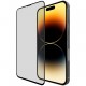 Защитное стекло HARDIZ Full Screen Cover: Premium Tempered Glass для iPhone 14 Pro с черной рамкой (HRD187900)