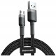 Кабель Baseus Cafule Cable USB - Micro USB 2.4 A 1 м, цвет Серый/Черный (CAMKLF-BG1)