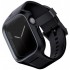 Чехол с ремешком Uniq Monos 2-in-1 case + strap для Apple Watch 4/5/6/SE/7/8 44/45 мм, цвет Черный (45MM-MONOSBLK)