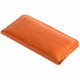 Кожаный кошелек Alexander Croco Edition (клетка Фарадея), цвет Оранжевый