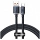 Кабель Baseus Crystal Shine Series Fast Charging Data Cable USB to USB Type-C 100W 1.2 м, цвет Черный (CAJY000401)