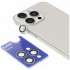 Защитное стекло Blueo Camera Lens SAPPHIRE metal armored 3 шт. (+install) для камеры iPhone 15 Pro Max, цвет Серебристый (BM7372-15ProMax-SIL)