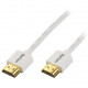 Кабель Dorten Slim Cable HDMI - HDMI 2 м, цвет Белый (DN100100)