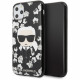 Чехол Karl Lagerfeld TPU Collection Flower Hard для iPhone 11 Pro, цвет Черный (KLHCN58FLFBBK)