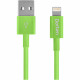 Кабель Dorten Lightning to USB Classic Series 1 м, цвет Зеленый (DN3123006)