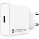 Сетевое зарядное устройство Mophie Wall Charger Power Adapter USB-C PD 18W, цвет Белый (409903236)