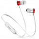Наушники Baseus Encok Sports Wireless Earphone S07, цвет Серебристый/Красный (NGS07-S9)