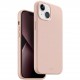 Чехол Uniq LINO MagSafe для iPhone 14, цвет Розовый (Pink) (IP6.1(2022)-LINOHMPNK)