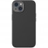 Чехол Baseus Liquid Silica Gel Magnetic case + Tempered glass для iPhone 14 Plus, цвет Черный (ARYC000201)