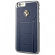 Чехол Ferrari 488 (Gold) Hard Leather для iPhone 6/6S, цвет Синий (FESEGHCP6BL)