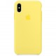 Силиконовый чехол Apple для iPhone X, цвет "Холодный лимонад" (MRG32ZM/A)