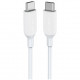 Кабель Anker PowerLine III USB Type-C - USB Type-C (60W) 1.8 м, цвет Белый (A8853H21)