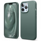 Чехол Elago Soft silicone (Liquid) для iPhone 13 Pro, цвет Темно-зеленый (ES13SC61PRO-MGR)