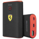 Портативный аккумулятор Ferrari USB-C PD in/out + USB QC3.0 7500 мАч, цвет Черный (FESPBAS75BK)