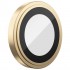 Защитное стекло Blueo Camera lens ARMOR metal (3 шт. +install) 0.26 мм для камеры iPhone 14 Pro/14 Pro Max, цвет Золотой (NPB28-14Pro-GlD)