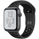 Умные часы Apple Watch Nike+ Series 4 GPS, 40 мм, корпус из алюминия цвет "Серый космос", спортивный ремешок Nike цвет "Антрацитовый"/Черный (MU6J2RU/A)