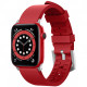 Силиконовый ремешок Elago Premium Rubber strap для Apple Watch 42/44/45/49 мм, цвет Красный (EAW-BAND-44RD)