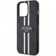 Чехол Guess PU 4G Stripes Hard для iPhone 14 Pro Max, цвет Черный (GUHCP14XP4RPSK)