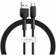 Кабель Baseus Silica Gel Cable USB - USB Type-C 3 A 1м, цвет Черный (CATGJ-01)