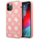 Чехол Guess Liquid silicone Peony Hard для iPhone 12/12 Pro, цвет Розовый (GUHCP12MLSPEWPI)
