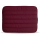 Чехол Bustha Puffer Sleeve Nylo/Leather для MacBook Air/Pro 13" (2018/2020), цвет Бордовый (Maroon) (BST755244)