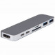 Переходник HyperDrive Thunderbolt 3 USB-C Hub для MacBook Pro, цвет "Серый космос"