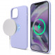 Чехол Elago MagSafe Soft silicone case для iPhone 12 Pro Max, цвет Лавандовый (ES12MSSC67-LV)