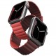 Ремешок Uniq Revix reversible Magnetic для Apple Watch 41/40/38 мм, цвет Бордовый/Коралловый (Maroon/Coral) (41MM-REVMRNCRL)