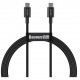 Кабель Baseus Superior Series Fast Charging Data Cable USB Type-C to USB Type-C 100W 1 м, цвет Черный (CATYS-B01)