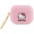 Чехол Hello Kitty Liquid silicone 3D Rubber Kitty Head для AirPods Pro 2, цвет Розовый (HKAP23DKHSP)