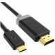 Кабель Syncwire Unbreakcable USB-C to HDMI 4K 60Hz 2 м, цвет Черный (SW-HD148)