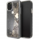 Чехол Guess Liquid Glitter Hard для iPhone 11 Pro Max, цвет Золотой (GUHCN65GLHFLGO)