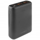 Портативный аккумулятор EnergEA Compac 10000 PQ1201 Li-Pol USB-C PD18 + 2хUSB QC3.0, цвет Черный (CP-PQ1201-BLK)