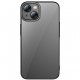 Чехол Baseus Glitter PC case + Tempered glass для iPhone 14, цвет Черный (ARMC020801)