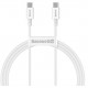 Кабель Baseus Superior Series Fast Charging Data Cable USB Type-C to USB Type-C 100W 1 м, цвет Белый (CATYS-B02)