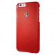 Чехол Ferrari Aluminium plate Hard для iPhone 6/6S, цвет Красный (FEPEHCP6RE)