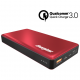 Портативный аккумулятор Energizer Power Bank 15000 мАч Quick Charge 3.0, цвет Красный (UE15002CQ)