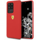 Чехол Ferrari On-Track Silicone case Hard для Galaxy S20 Ultra, цвет Красный (FESSIHCS69RE)