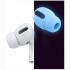 Амбушюры Elago EarBuds Cover (3 набора) для AirPods Pro 2, цвет Белый с синим свечением (EAPP2-BUDSBA-LUBL)