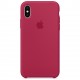 Силиконовый чехол Apple для iPhone X, цвет "Красная роза" (MQT82ZM/A)