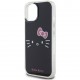 Чехол Hello Kitty PC/TPU Kitty Face Hard для iPhone 15, цвет Черный (HKHCP15SHKHLK)