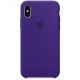Силиконовый чехол Apple для iPhone X, цвет "Ультрафиолет" (MQT72ZM/A)