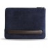 Чехол Bustha Zip Folio Suede/Leather для MacBook Air/Pro 13&quot; (18/22), цвет Темно-синий (Navy) (BST755155)