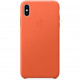 Кожаный чехол Apple для iPhone XS Max, цвет "Теплый закат" (MVFY2ZM/A)