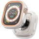 Чехол Elago DUO case для Apple Watch Ultra 49 мм, цвет Прозрачный/Оранжевый (EAWU49DUO-TROR)
