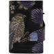 Кожаный кошелек TRU VIRTU CLICK&SLIDE Bird & Clover, цвет Черный/Синий (PT-bird)