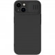 Чехол Nillkin CamShield Silky Silicone для iPhone 14, цвет Черный (6902048249219)
